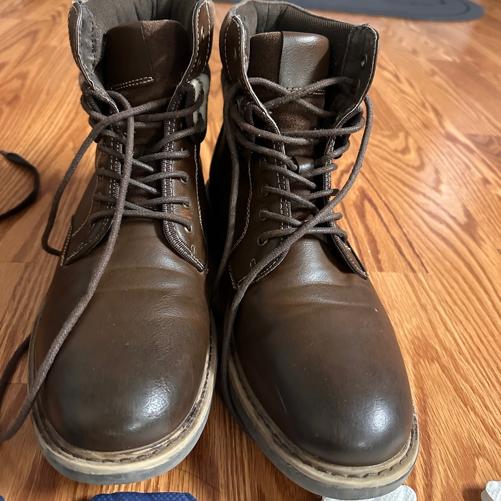 9inch brown boots